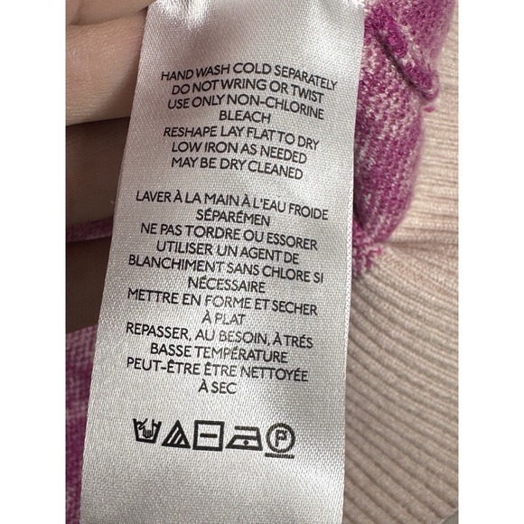 Anthropologie Maeve Vera Cheetah Jacquard Sweater Vest Pink Leopard XL X-LARGE - Picture 7 of 9